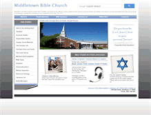 Tablet Screenshot of middletownbiblechurch.org